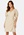 VILA Katrin Short Dress Sandshell Pattern:Co bubbleroom.fi