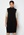 VILA Zuri Cable S/L Knit Vest Dress Black bubbleroom.fi