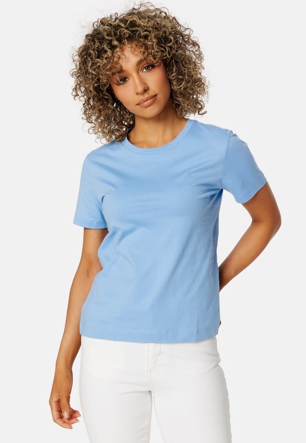 GANT The Original SS T-Shirt 414 Gentle Blue - Bubbleroom