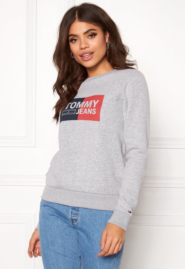 tommy jeans essential logo sweatshirt