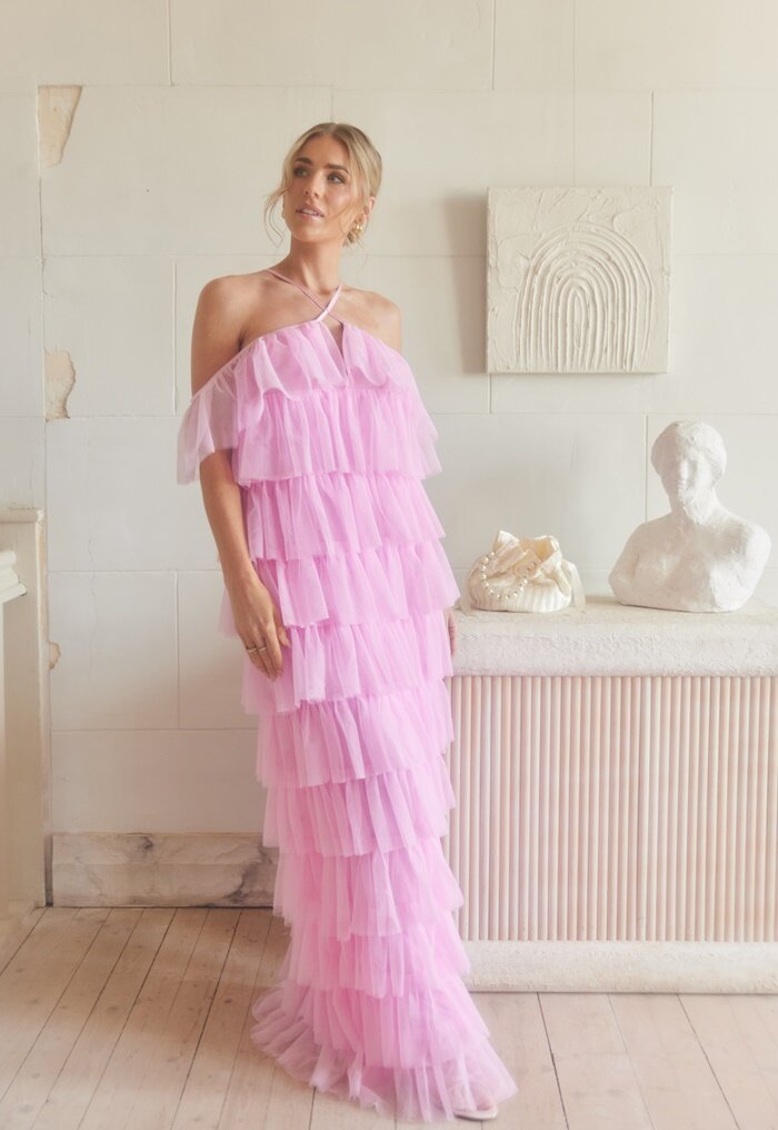 Andrea Norrman X Bubbleroom Andrea Tulle Maxi Dress