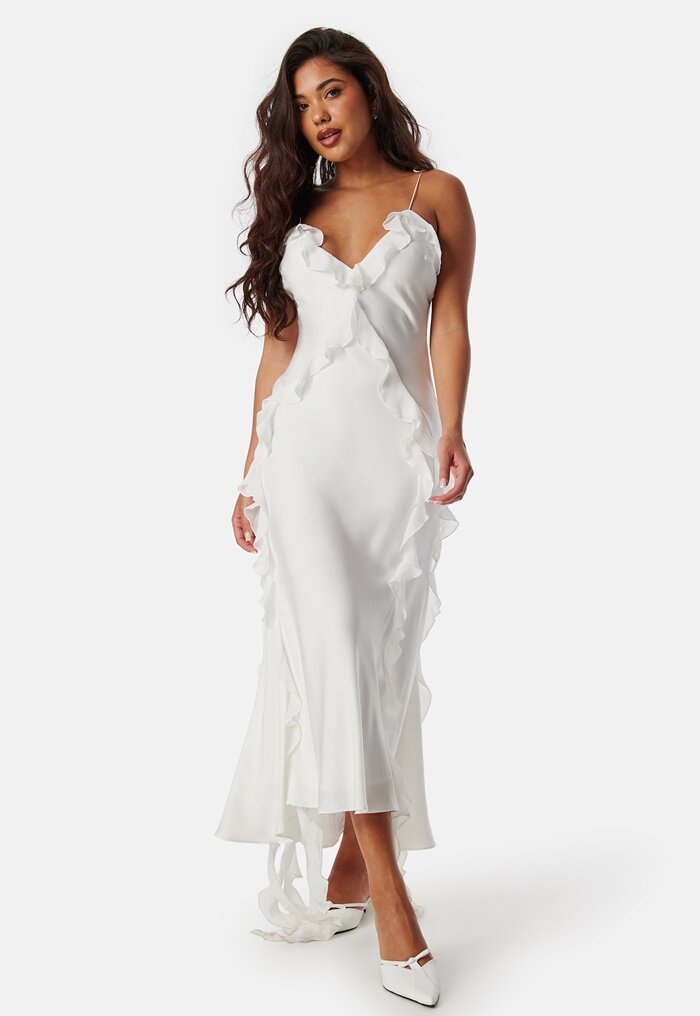 Bardot Marsella Ruffle Midi Dress