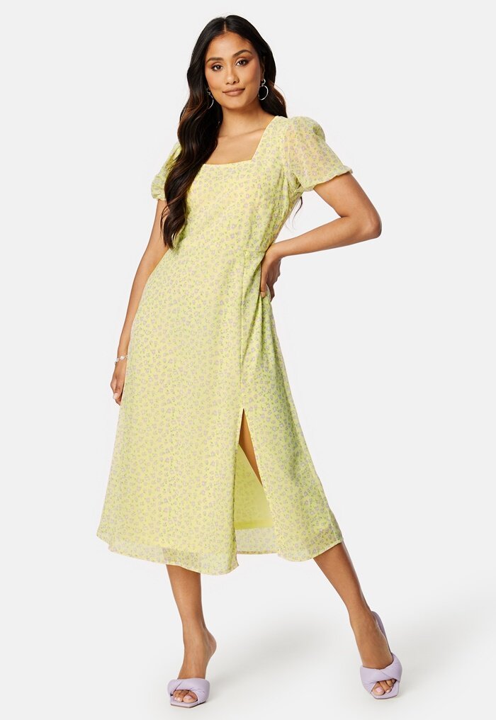 BUBBLEROOM Emilia puff sleeve dress