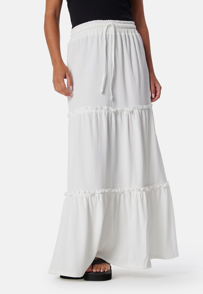 BUBBLEROOM Flounce Maxi Skirt