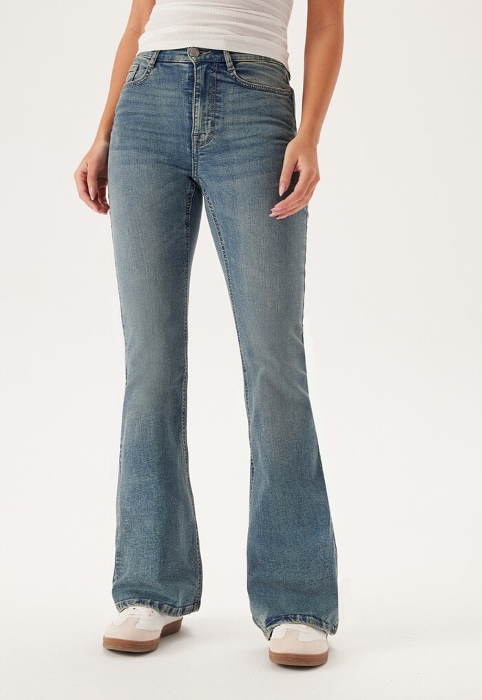 BUBBLEROOM High Flare Superstretch Jeans