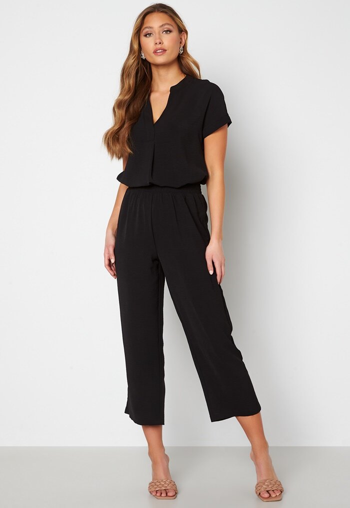 BUBBLEROOM Matilde Smock Waist Ankle Trousers