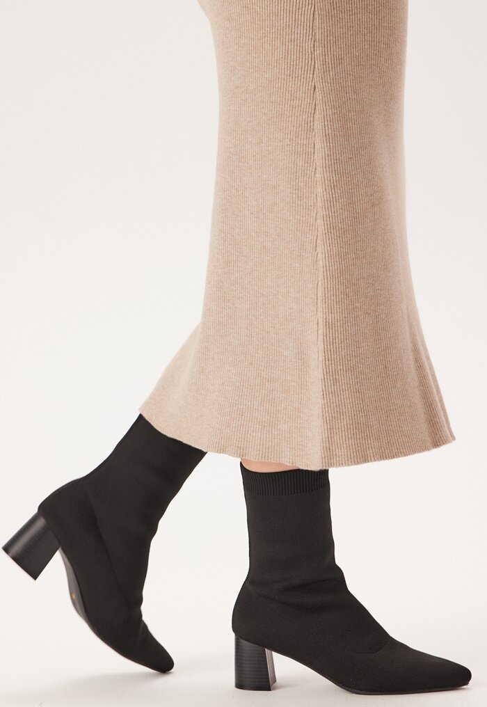 BUBBLEROOM Knitted Ankle Boot