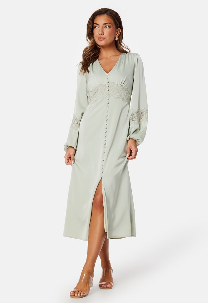 Bubbleroom Occasion  Satin Midi Dress