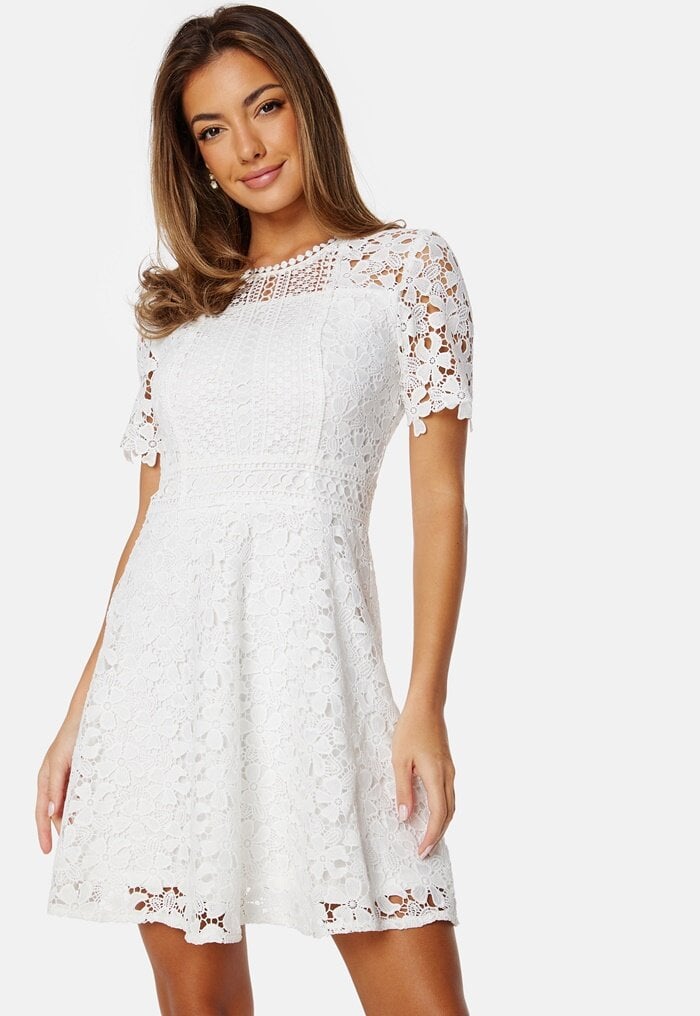 Bubbleroom Occasion Crochet Lace short dress