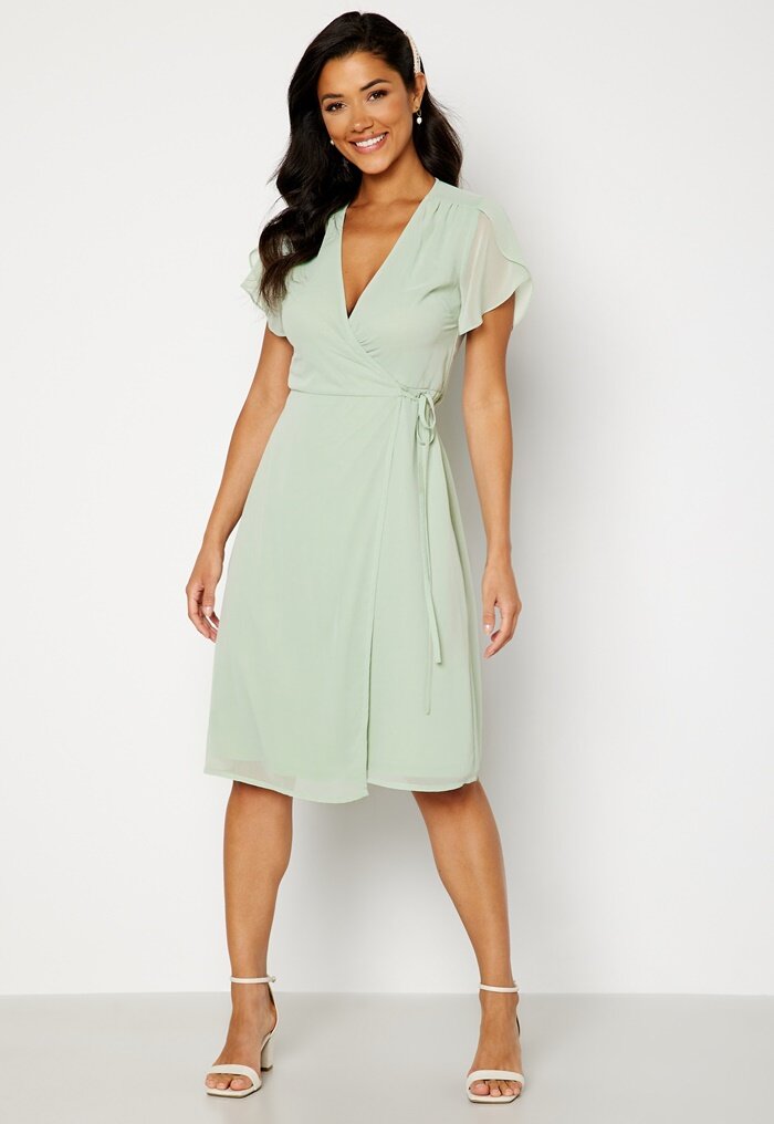 Bubbleroom Occasion Grienne Wrap Midi Dress