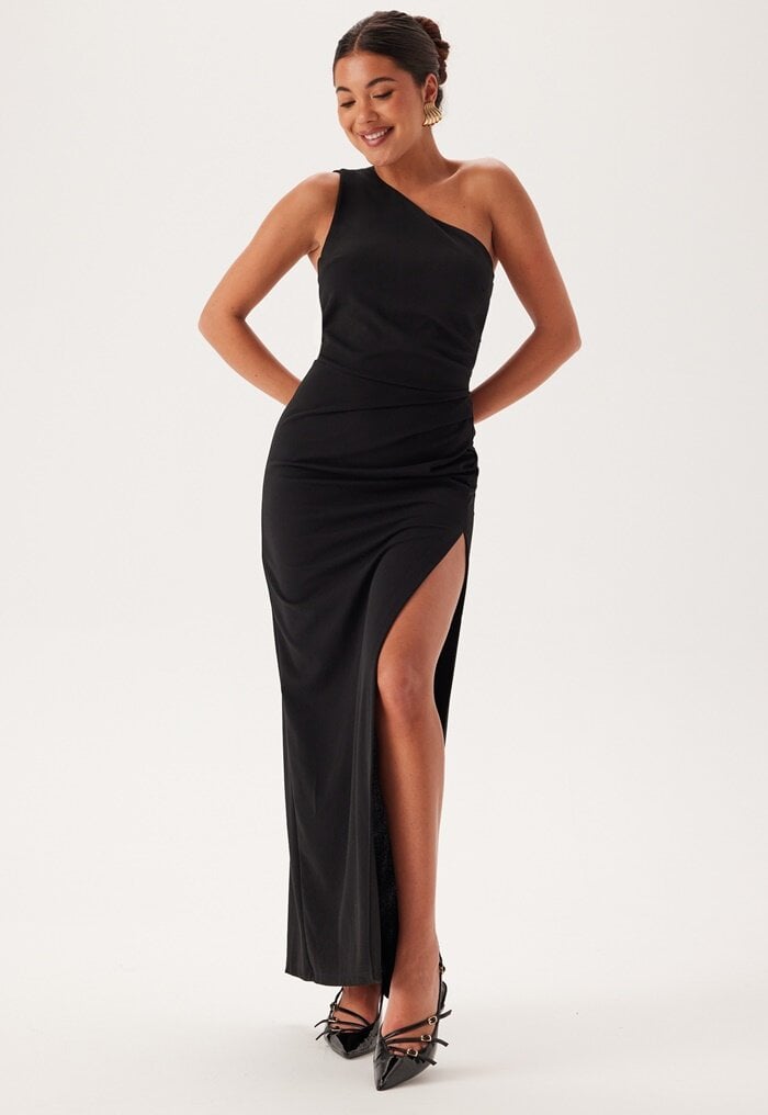 Bubbleroom Occasion One Shoulder Maxi Dress