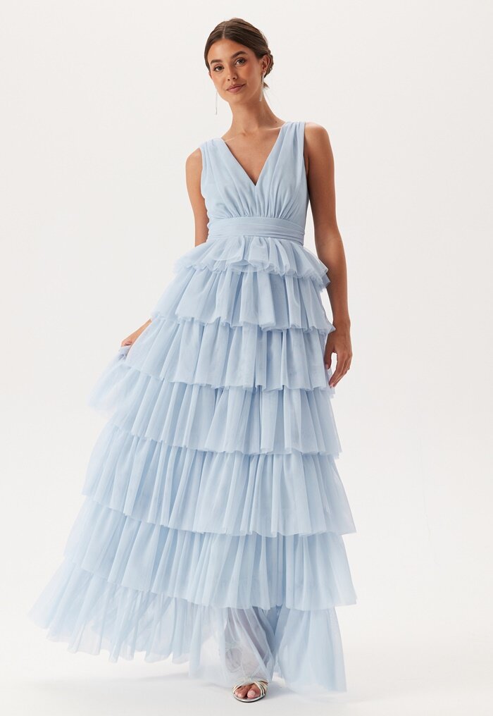 Bubbleroom Occasion Tulle Frill Gown