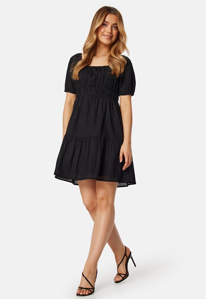 BUBBLEROOM Short Sleeve Cotton Dress