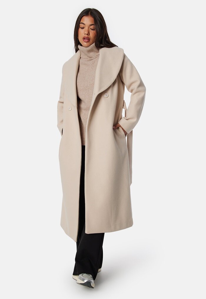 BUBBLEROOM Shawl Collar Coat