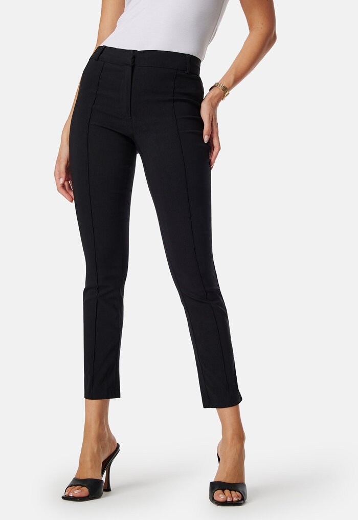 BUBBLEROOM Mid Waist Stretchy Trousers