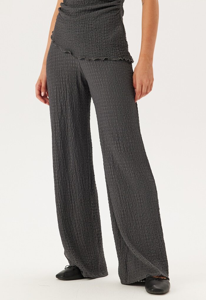 BUBBLEROOM Structure Wide Trousers