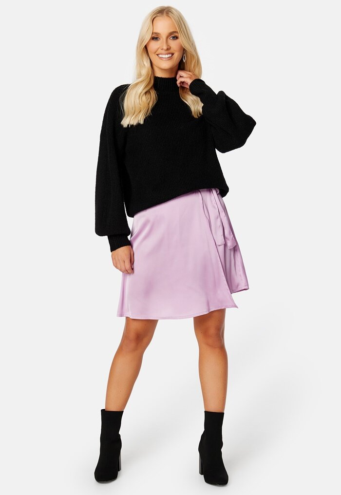 BUBBLEROOM Tallulah Satin Skirt