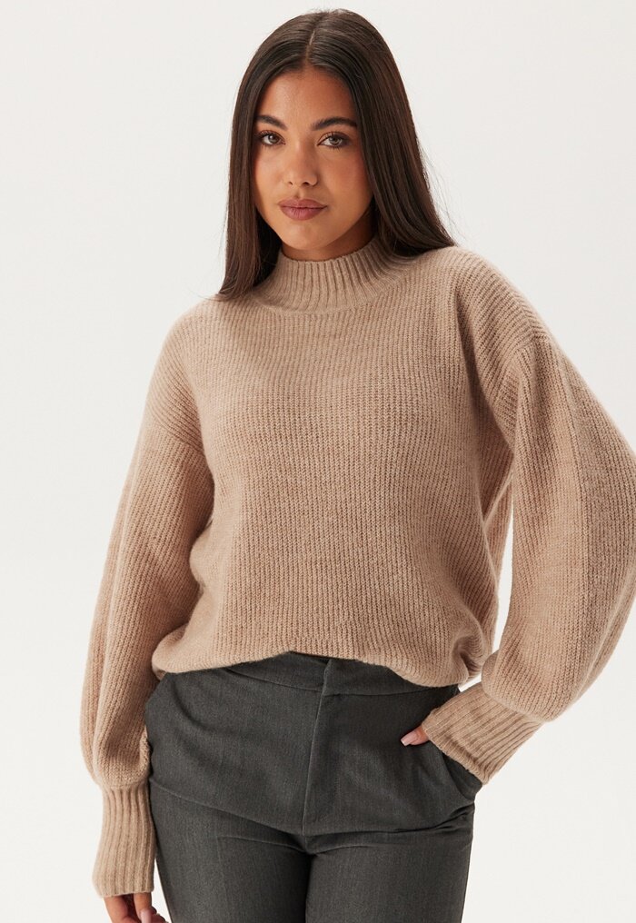 BUBBLEROOM Turtleneck Knitted Sweater