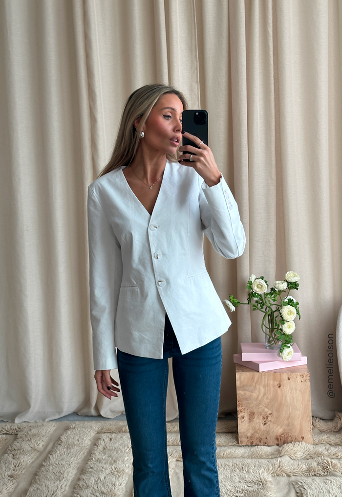 BUBBLEROOM V-neck Shaped Blazer