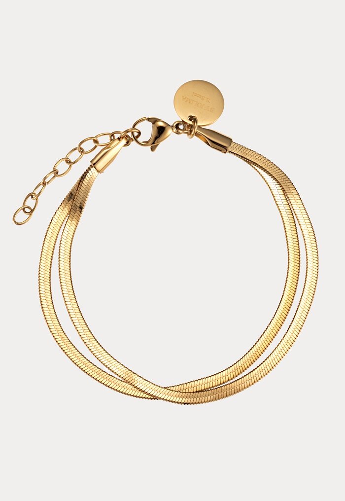 BY JOLIMA Angeline Layer Bracelet, Gold