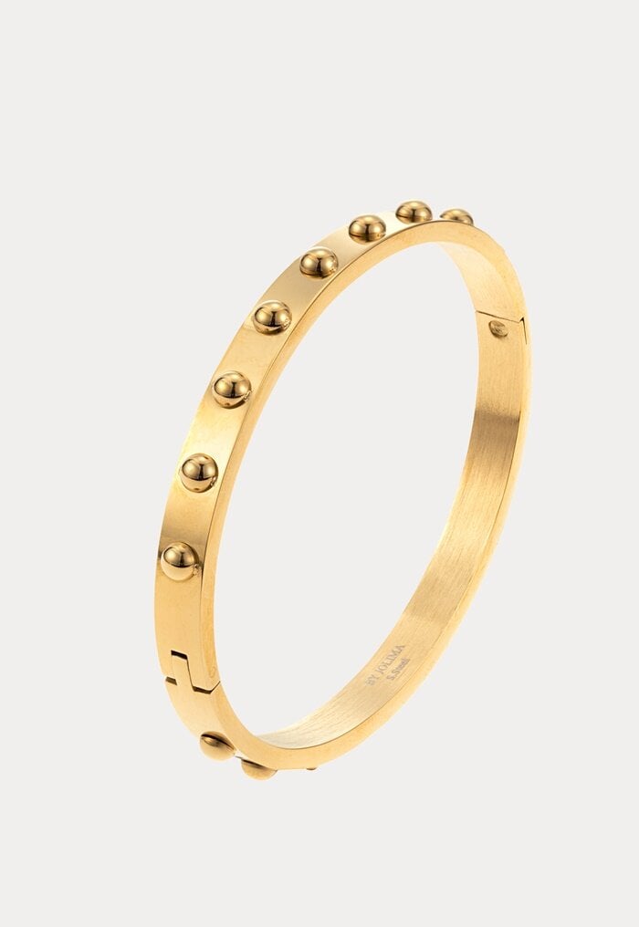 BY JOLIMA Fiona Dot Bangle Gold