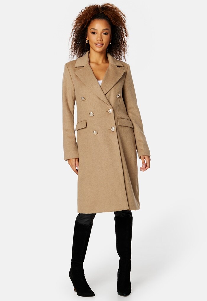 Chiara Forthi Donatella Wool Blend Coat