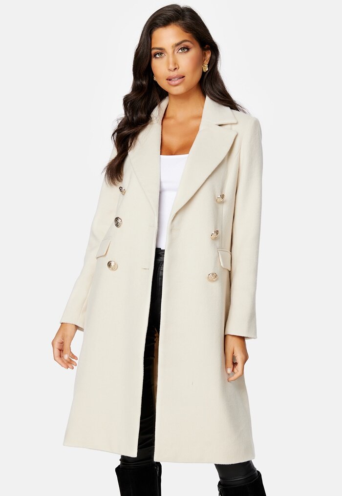 Chiara Forthi Donatella Wool Blend Coat