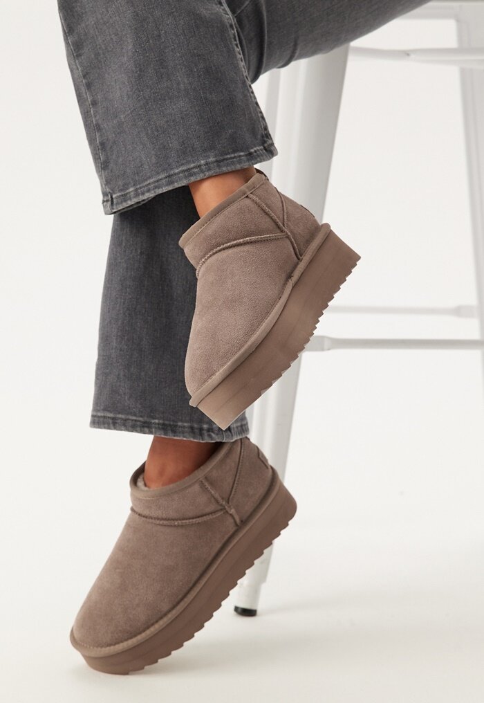 Colors of California Platform Winter Boot In Suede