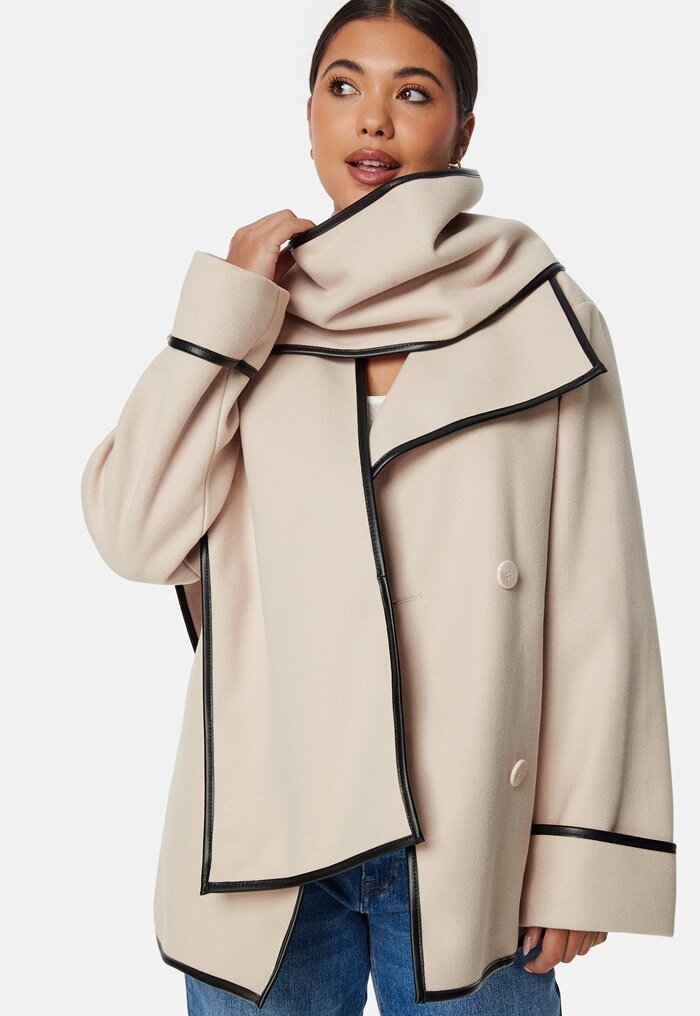 Josefin Lavold X Bubbleroom Josefin Scarf Coat