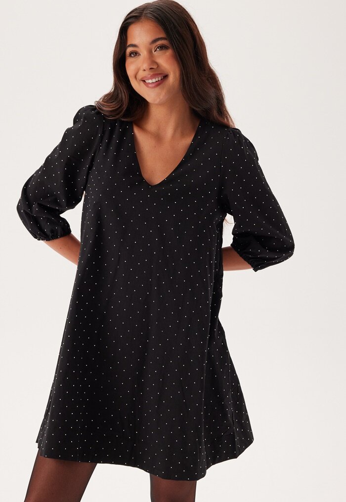 Object Collectors Item Objrigini 3/4 SLEEVE V-NECK Dress