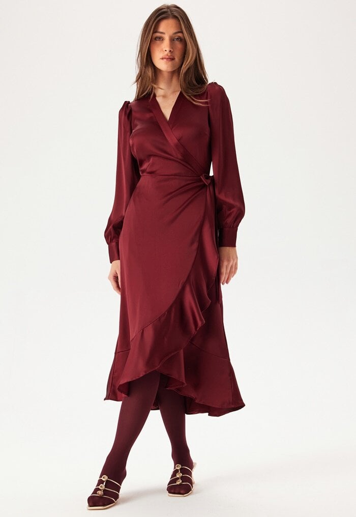 Object Collectors Item Objsateen Wrap Dress