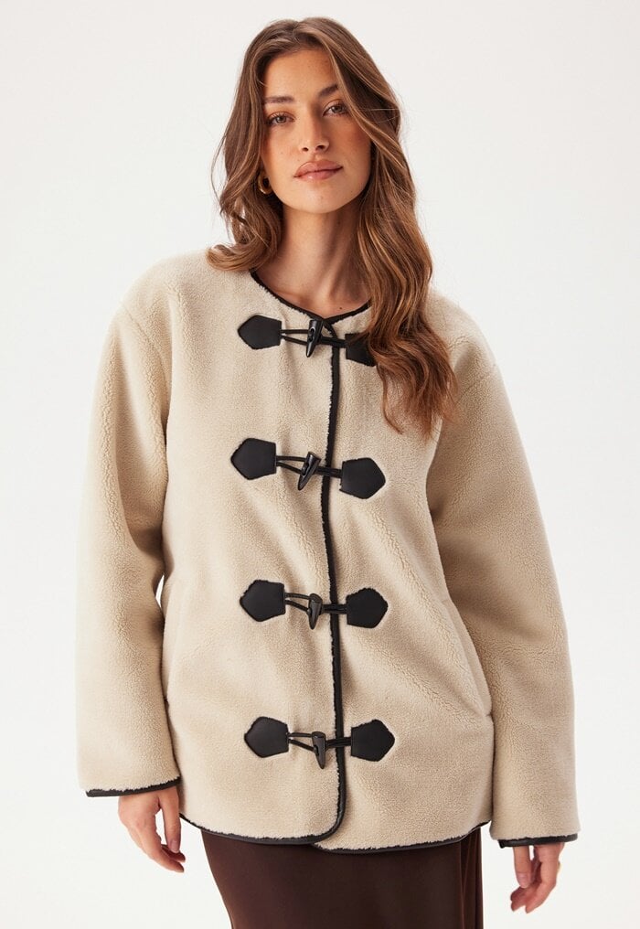 ONLY Onlmali Faux Fur Duffle Coat 