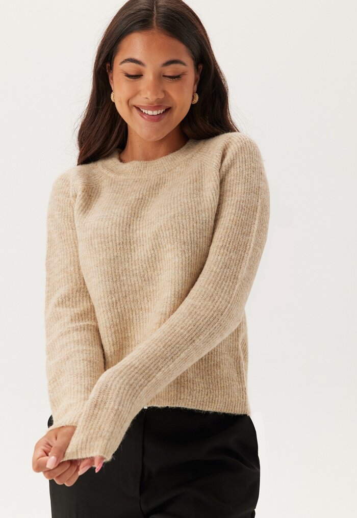 Pieces Ellen LS O-Neck Knit