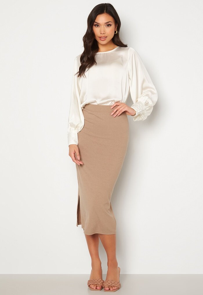 Pieces Kylie MW Midi Skirt