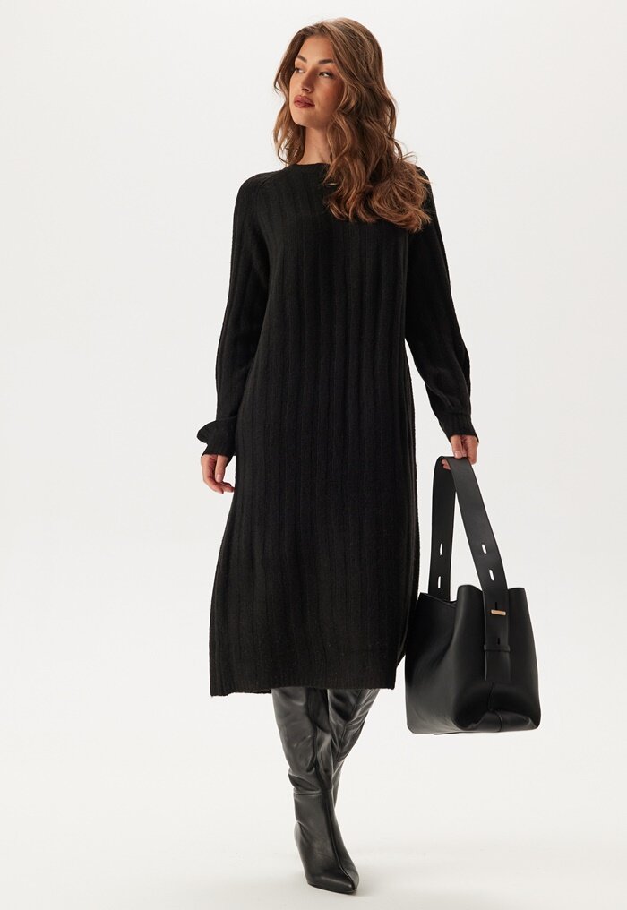 Pieces Pcmaggy Ls Knit Dress Noos