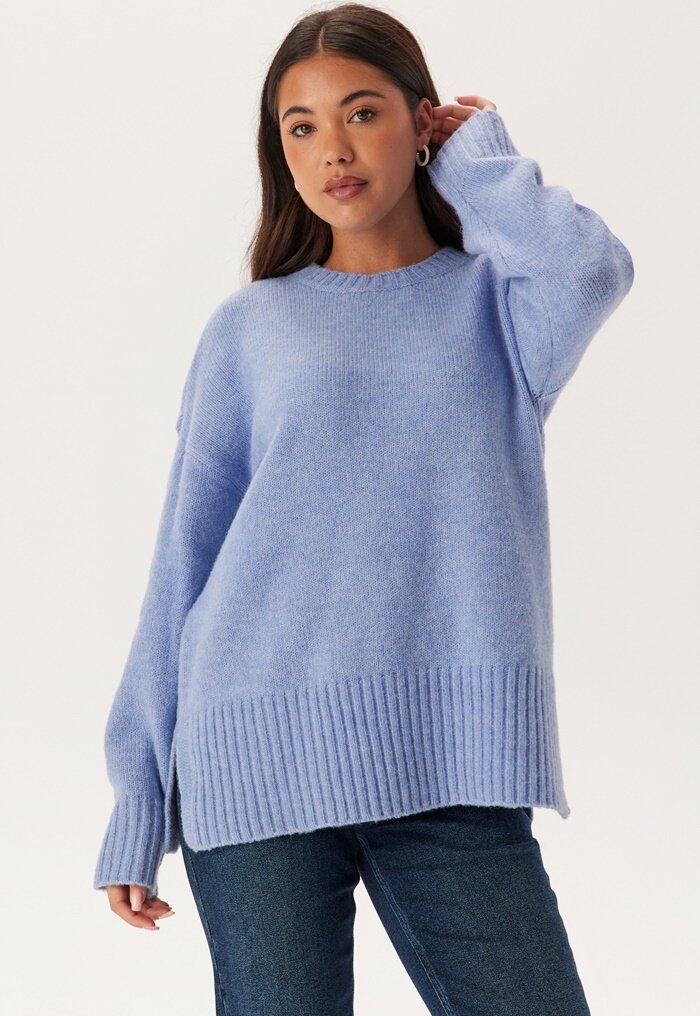 Pieces Pcnancy Ls Loose O-neck Knit