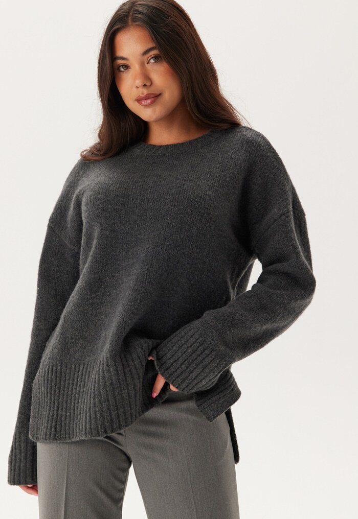 Pieces Pcnancy Ls Loose O-neck Knit