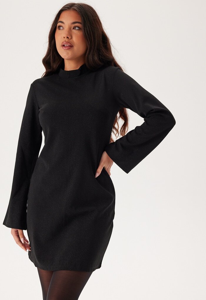 Pieces Pcpaige Reem Ls Mock Neck Dres