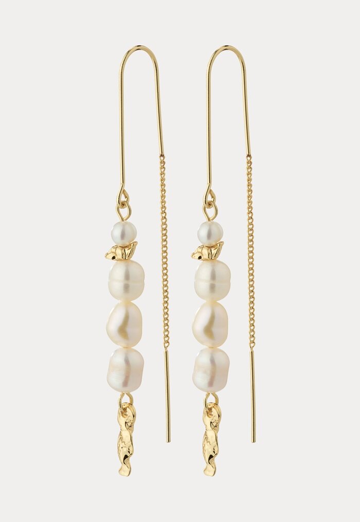 Pilgrim Berthe Pearl Chain Earrings Go