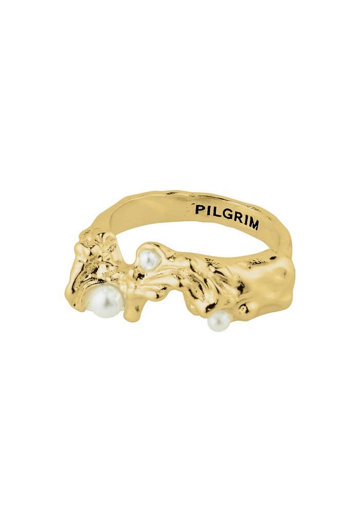 Pilgrim Raelynn Recycled Ring Gold-pla