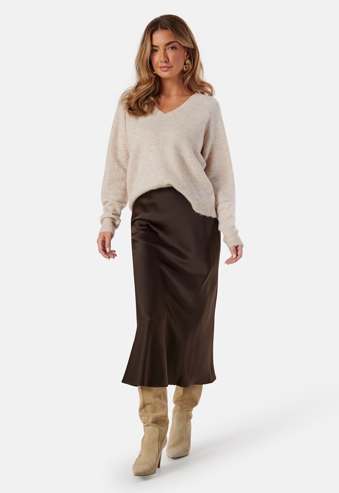 SELECTED FEMME Lena High Waist Midi Skirt