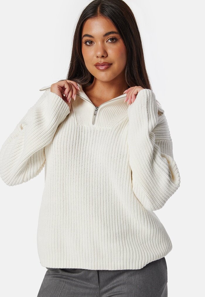 SELECTED FEMME Slfbloomie Ls Knit Half Zip