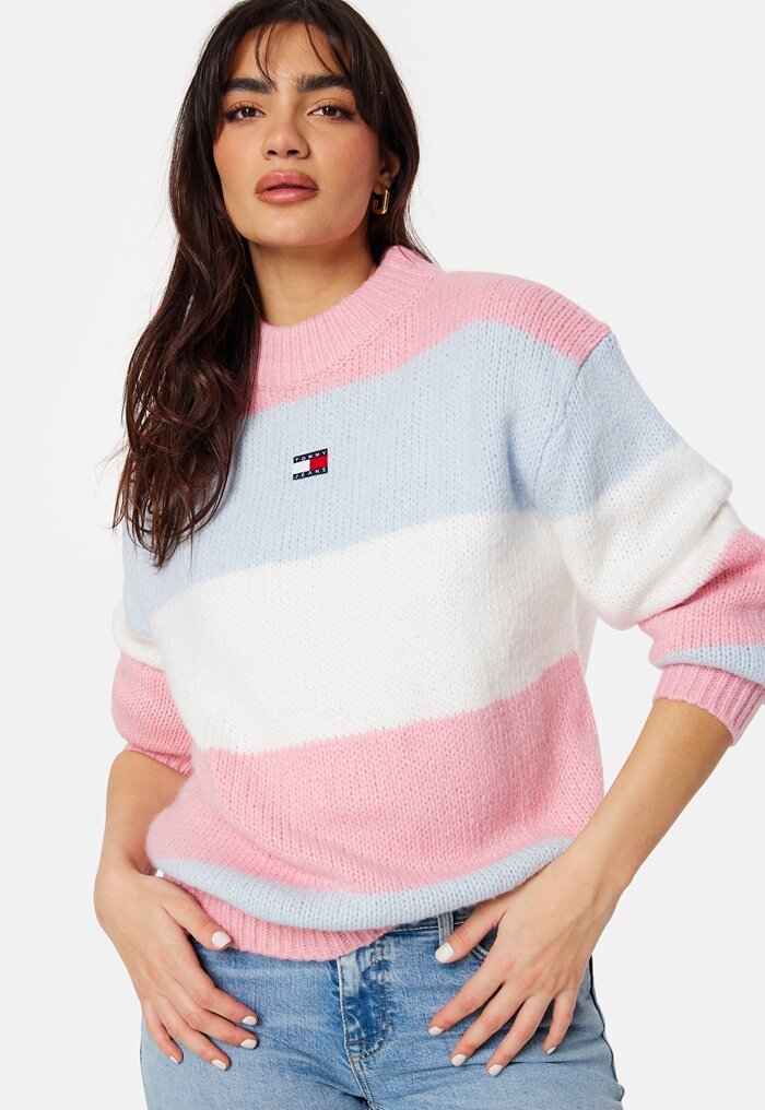 TOMMY JEANS Colorblock Sweater