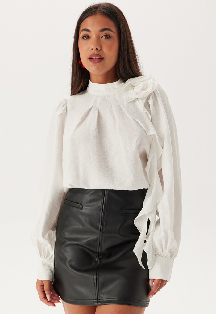 VERO MODA Vmbailey Ls Frill Top Wvn