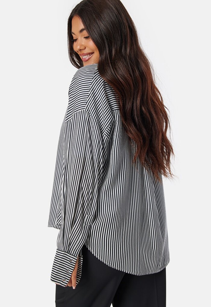 VERO MODA Vmbumpy L/S Oversize Shirt Wvn