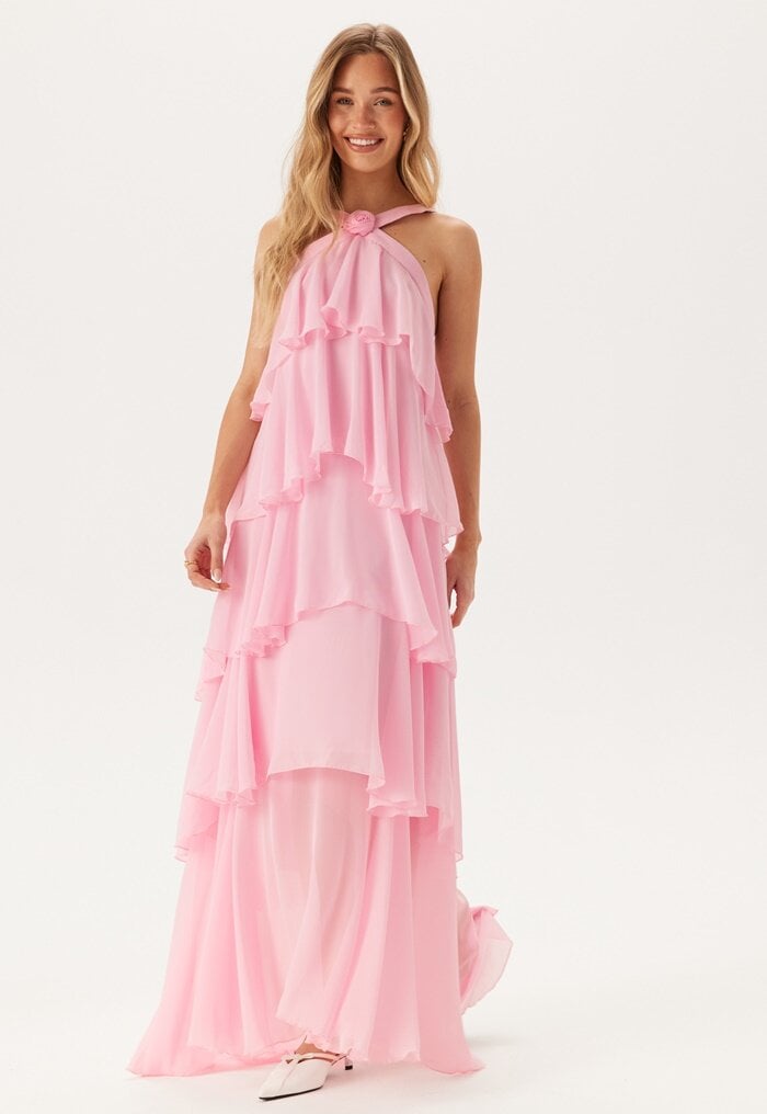 VERO MODA Vmfelicia Sl Ruffle Maxi Dress