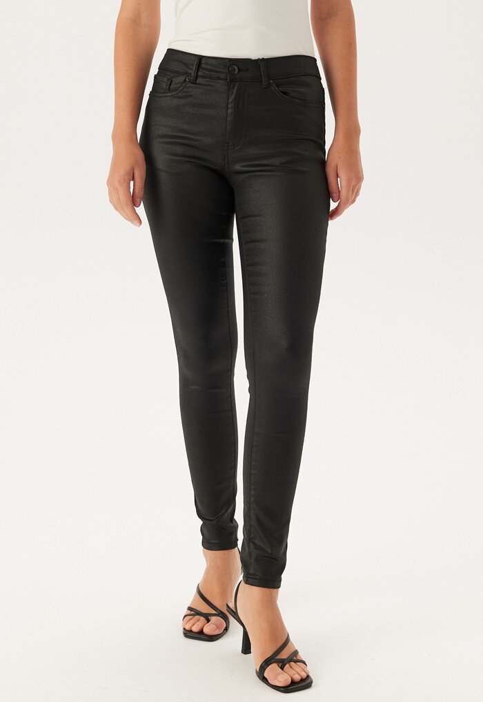 VERO MODA Vmflash Mr Skinny Coated Pants