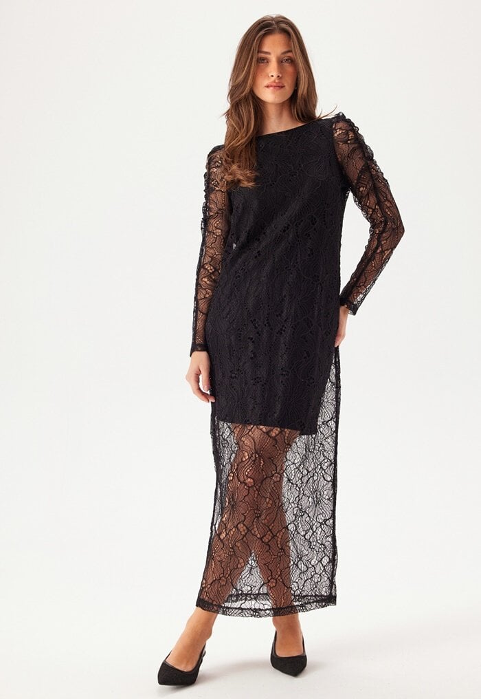 VILA Vibiana Lace L/S ANKLE DRESS A