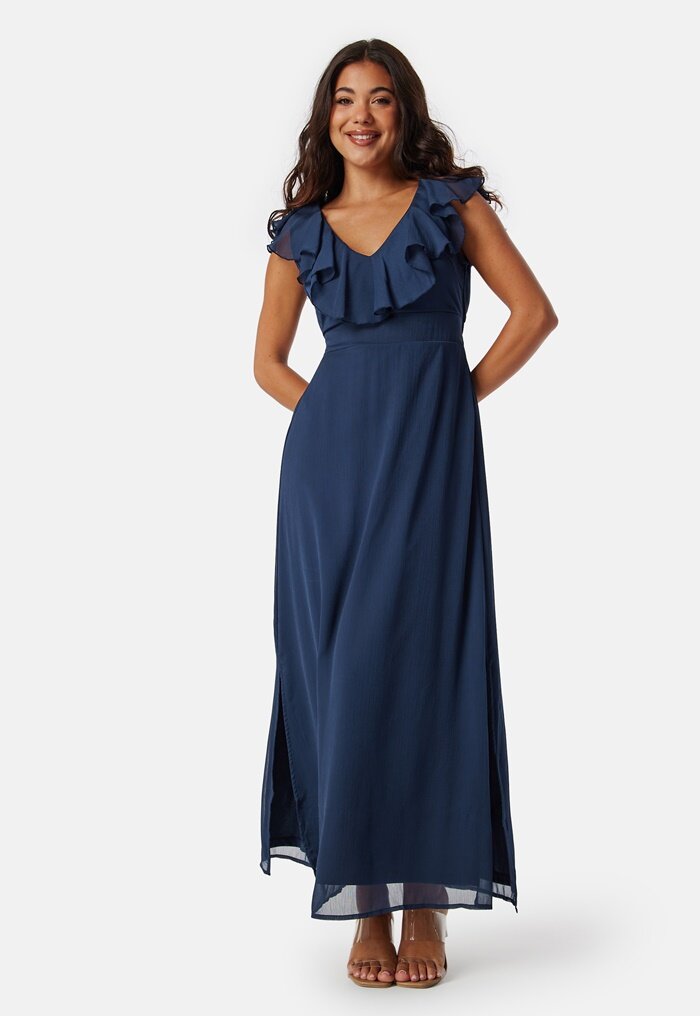 VILA Vifalia V-neck Long Dress