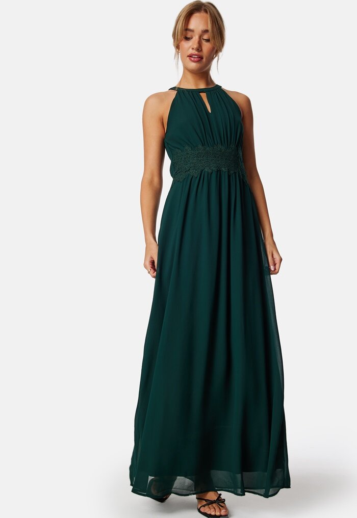 VILA Vimilina Halterneck Maxi Dress